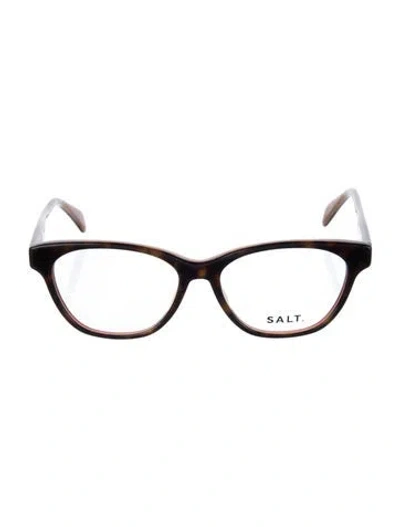 Pre-owned Salt Wayfarer Eyeglasses In Brown