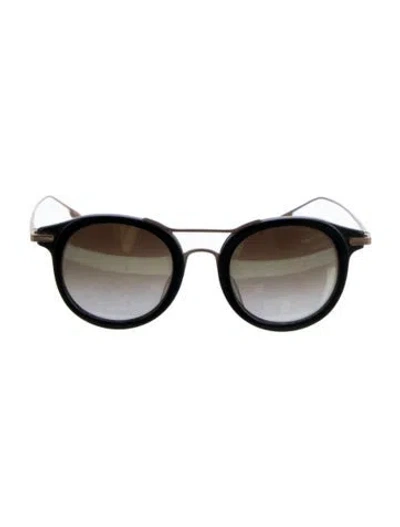 Pre-owned Salt Wayfarer Mirrored Sunglasses In Brown
