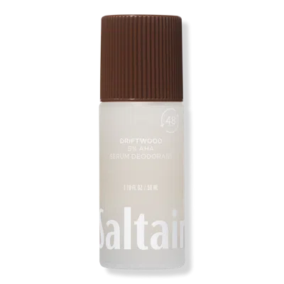 Saltair 5% Aha Serum Deodorant - Driftwood In Transparent