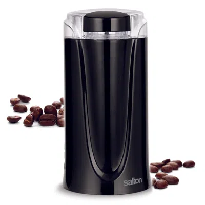 Salton Coffee, Spice & Herb Electric Grinder - Black In Orange