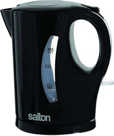 Salton Cordless Electric Kettle, 1 Litre, Black