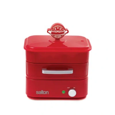 Salton Hot Dog Steamer In Red