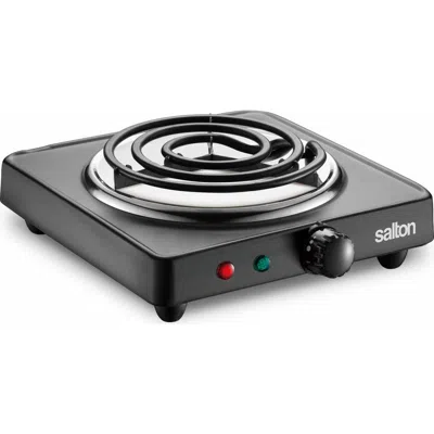Salton Portable Cooktop Single In Black