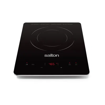 Salton Portable Induction Cooktop Cool Touch Led Display Cooke In Black