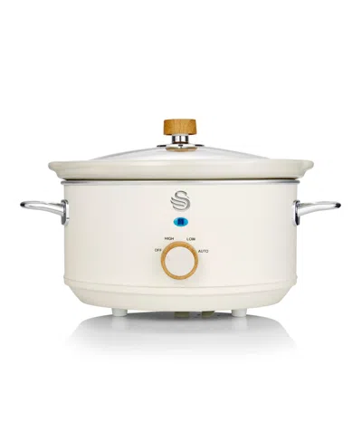 Salton Swan 3.5l Nordic Slow Cooker In Red