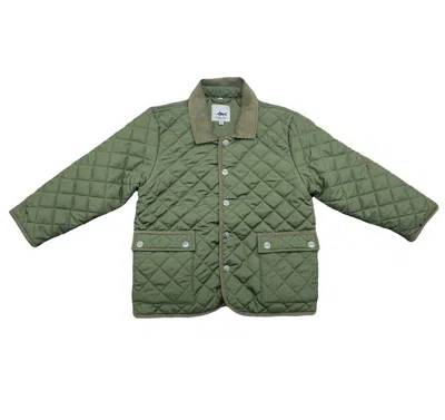 Saltwater Boys Co. Kids' Boy's Derby Field Jacket In Green