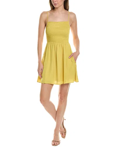 Saltwater Luxe Ada Mini Dress In Yellow