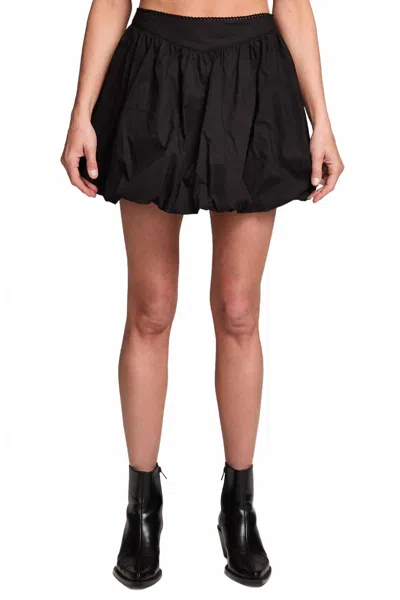 Saltwater Luxe Aleina Mini Skirt In Black
