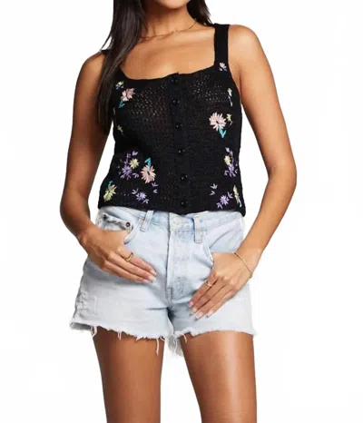 Saltwater Luxe Alexa Tank Top In Black