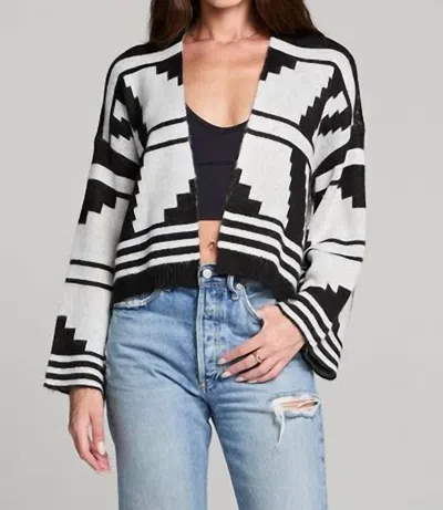 Saltwater Luxe Calli Cardigan In Black