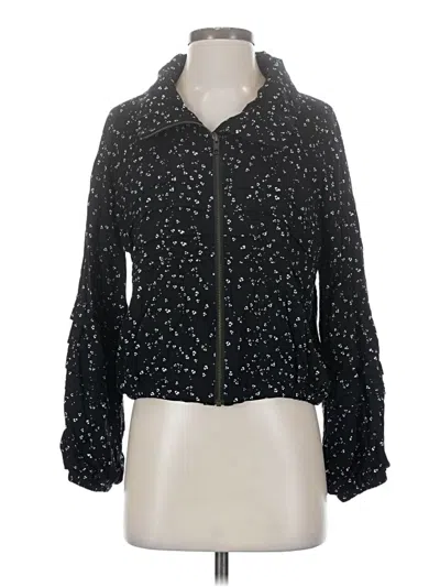 Pre-owned Saltwater Luxe Cardigan Sweater In Black