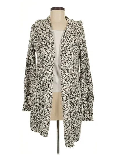 Pre-owned Saltwater Luxe Cardigan Sweater In Gray