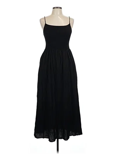 Pre-owned Saltwater Luxe Casual Dress In Black