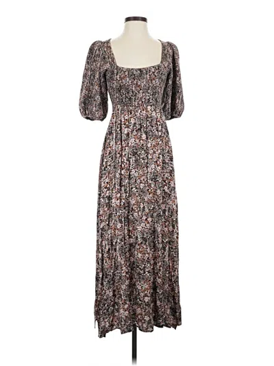 Pre-owned Saltwater Luxe Casual Dress In Brown