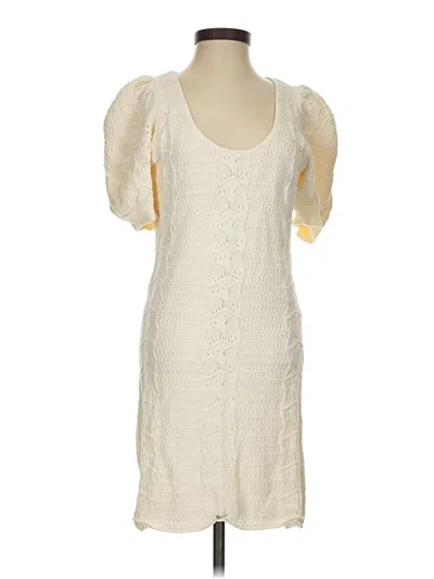 Pre-owned Saltwater Luxe Casual Dress In Ivory