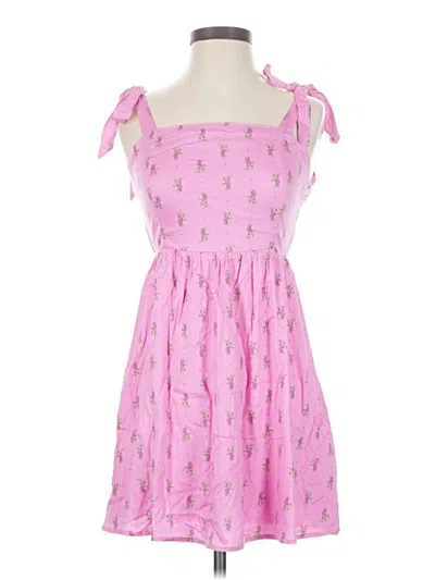 Pre-owned Saltwater Luxe Casual Dress In Pink