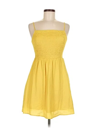 Pre-owned Saltwater Luxe Casual Dress In Yellow