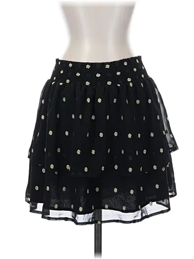 Pre-owned Saltwater Luxe Casual Skirt In Black