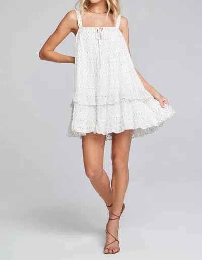 Saltwater Luxe Clarice Mini Dress In Ivory In White