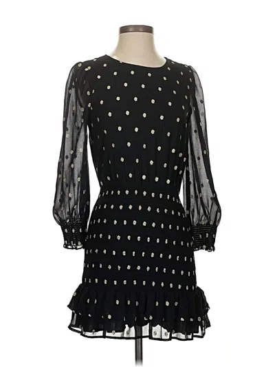 Pre-owned Saltwater Luxe Cocktail Dress In Black
