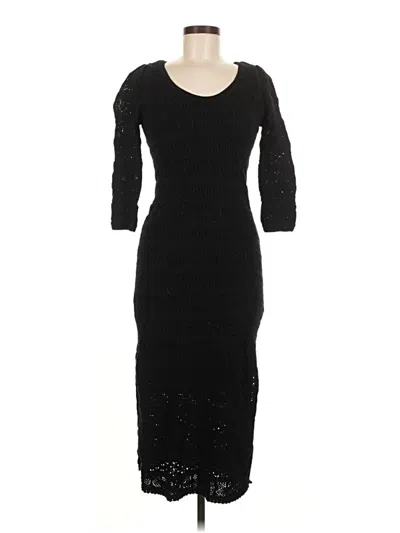 Pre-owned Saltwater Luxe Cocktail Dress In Black