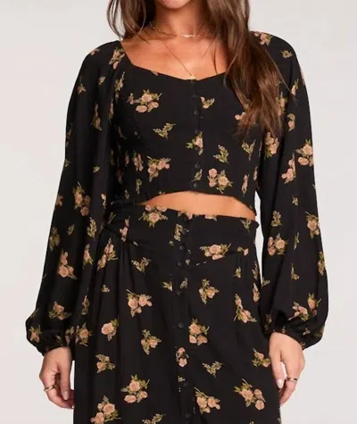 Saltwater Luxe Cordell Top In Black
