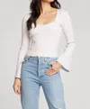 Saltwater Luxe Crilla Sweater In Vanilla In White