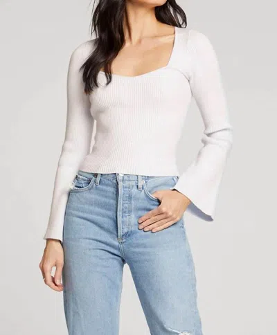 Saltwater Luxe Crilla Sweater In Vanilla In White