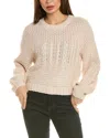 SALTWATER LUXE SALTWATER LUXE CROPPED SWEATER