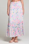 Saltwater Luxe Dagny Midi Skirt In Multi In Multi