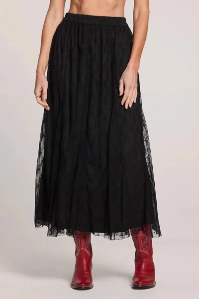 Saltwater Luxe Damon Skirt In Black