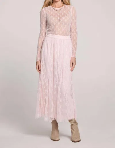 Saltwater Luxe Damon Skirt In Shell In Pink