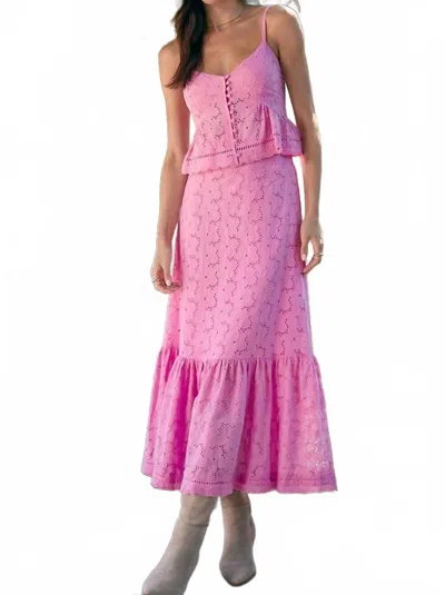 Saltwater Luxe Dawson Top In Peony In Pink