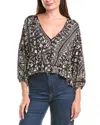 Saltwater Luxe Dolman Sleeve Top In Multi