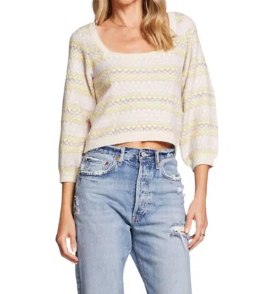 Saltwater Luxe Elsie Sweater In Multi