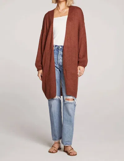 Saltwater Luxe Emersyn Sweater In Pecan In Brown