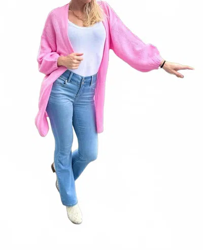 Saltwater Luxe Emersyn Sweater In Pink Colorway