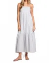 Saltwater Luxe Esme Tie-back Maxi Dress In White In White