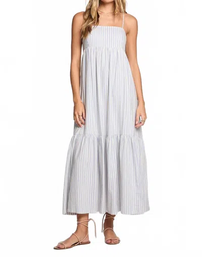 Saltwater Luxe Esme Tie-back Maxi Dress In White