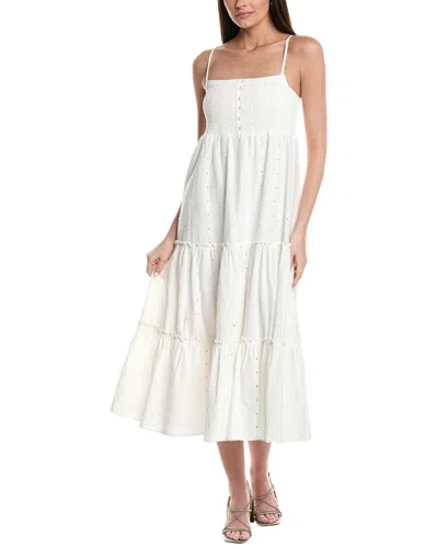 SALTWATER LUXE EYELET MAXI DRESS