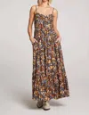 Saltwater Luxe Flora Maxi Dress In Multi In Multi