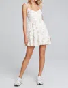 Saltwater Luxe Frida Mini Tank Dress In Vanilla In White