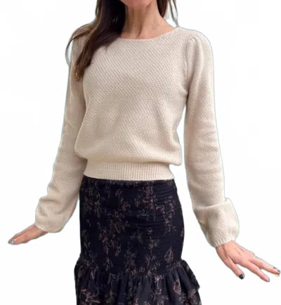 Saltwater Luxe Gaines Sweater In Cream In Neutral