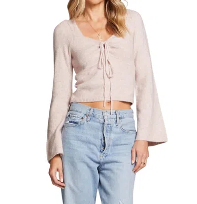 Saltwater Luxe Jayne Sweater In Light Pink