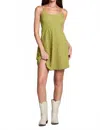 Saltwater Luxe Jazmyn Mini Dress In Fern In Green