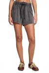 Saltwater Luxe Kenna Short In Washed Black In Black