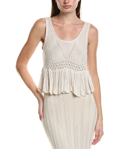 Saltwater Luxe Knit Tank In White