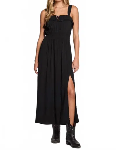 Saltwater Luxe Kohen Midi Dress In Black