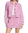 Saltwater Luxe Korin Jacket In Azalea In Pink