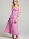 Saltwater Luxe Lark Midi Dress In Azalea